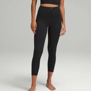 Lululemon Align High-Rise Zip-Front Pant 25" Black